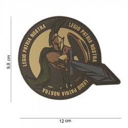 Patch 3D PVC Legio patria nostra de la marque 101 Inc