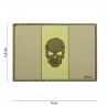Patch 3D PVC Italy + skull