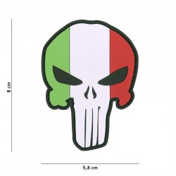 Patch 3D PVC Punisher Italy