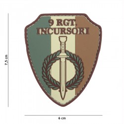 Patch 3D PVC 9 RGT Incursori de la marque 101 Inc