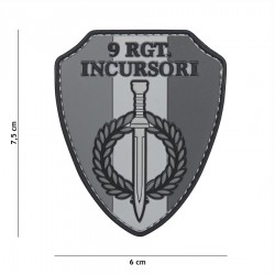 Patch 3D PVC 9 RGT Incursori de la marque 101 Inc