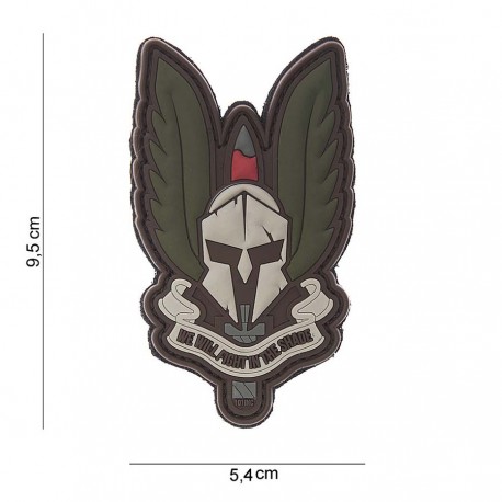 Patch 3D PVC Spartan de la marque 101 Inc