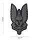 Patch 3D PVC Spartan de la marque 101 Inc