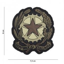 Patch 3D PVC Italian star