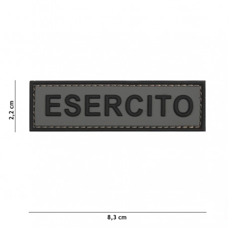 Patch 3D PVC Esercito de la marque 101 Inc