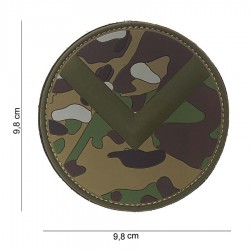 Patch 3D PVC Spartaan shield de la marque 101 Inc