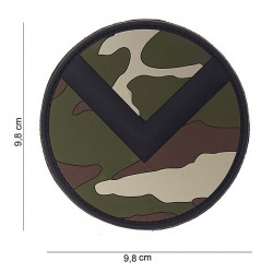 Patch 3D PVC Spartaan shield