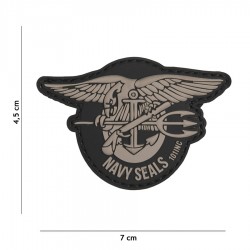 Patch 3D PVC Navy seals