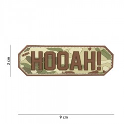 Patch 3D PVC Hooah