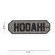 Patch 3D PVC Hooah de la marque 101 Inc