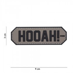 Patch 3D PVC Hooah