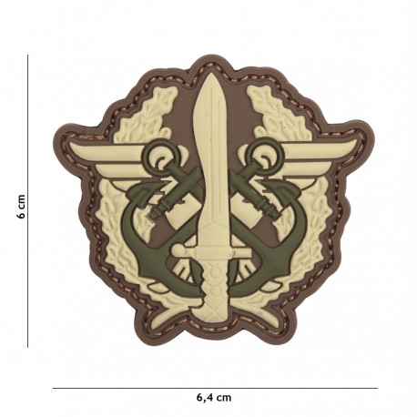 Patch 3D PVC Corps Marines de la marque 101 Inc