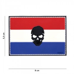 Patch 3D PVC NL + skull de la marque 101 Inc