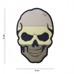 Patch 3D PVC Skull Netherlands de la marque 101 Inc