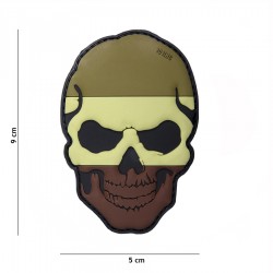 Patch 3D PVC Skull Netherlands de la marque 101 Inc