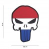 Patch 3D PVC Punisher Netherlands