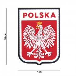 Patch 3D PVC Polska shield de la marque 101 Inc