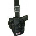 Holster de cuisse noir pour gaucher