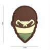 Patch 3D PVC Polish skull balaclava