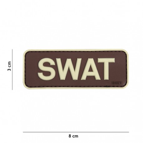 Patch 3D PVC SWAT de la marque 101 Inc (444130-5114)