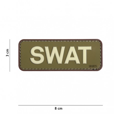 Patch 3D PVC SWAT de la marque 101 Inc (444130-5115)