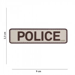 Patch 3D PVC Police de la marque 101 Inc (444130-5149)