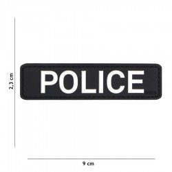 Patch 3D PVC Police