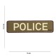 Patch 3D PVC Police de la marque 101 Inc (444130-5150)