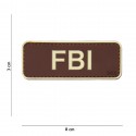 Patch 3D PVC FBI