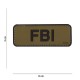 Patch 3D PVC FBI de la marque 101 Inc (444130-5059)
