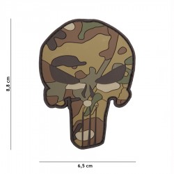 Patch 3D PVC Punisher de la marque 101 Inc (444130-5292)