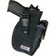 Holster de ceinture noir multi-angle droitier