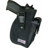 Holster de ceinture noir multi-angle droitier