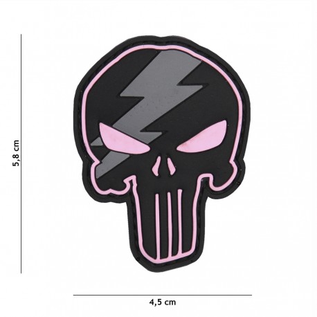 Patch 3D PVC Punisher thunder de la marque 101 Inc (444130-5305)