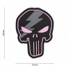 Patch 3D PVC Punisher thunder