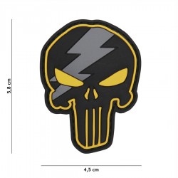 Patch 3D PVC Punisher thunder