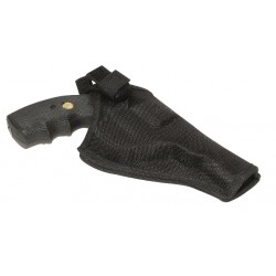 Holster de ceinture noir droitier pour revolver 4" | Swiss Arms