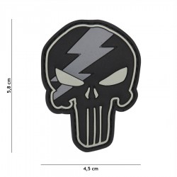 Patch 3D PVC Punisher thunder de la marque 101 Inc (444130-5308)