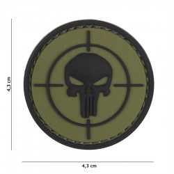 Patch 3D PVC Punisher sight de la marque 101 Inc (444130-5344)