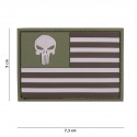 Patch 3D PVC Punisher USA