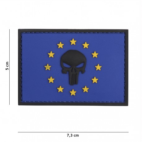 Patch 3D PVC Punisher EU de la marque 101 Inc (444130-5334)