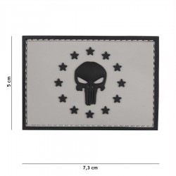 Patch 3D PVC Punisher EU de la marque 101 Inc (444130-5336)