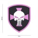 Patch 3D PVC Shield Punisher cross