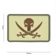 Patch 3D PVC Punisher pirate de la marque 101 Inc (444130-5316)