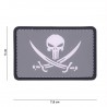 Patch 3D PVC Punisher pirate