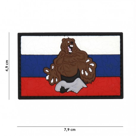 Patch 3D PVC Rusland beer cracked de la marque 101 Inc (444130-7200)