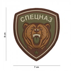 Patch 3D PVC Spetsnaz bear de la marque 101 Inc (444130-5558)