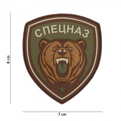 Patch 3D PVC Spetsnaz bear