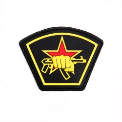 Patch 3D PVC Russian star fist de la marque 101 Inc (444130-5574)