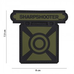 Patch 3D PVC Sharpshooter de la marque 101 Inc (444130-5186)